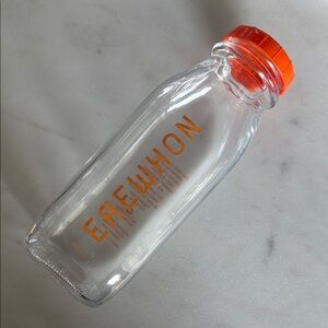 EREWHON 16 Ounce Glass Bottle with Orange Cap